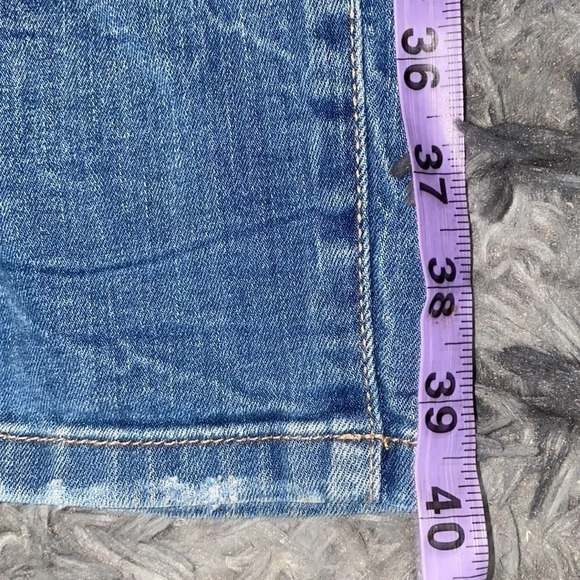 Zara Trafaluc Distressed Denim Jeans Sz  26 - Picture 7 of 14